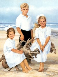 The Children at the Beach